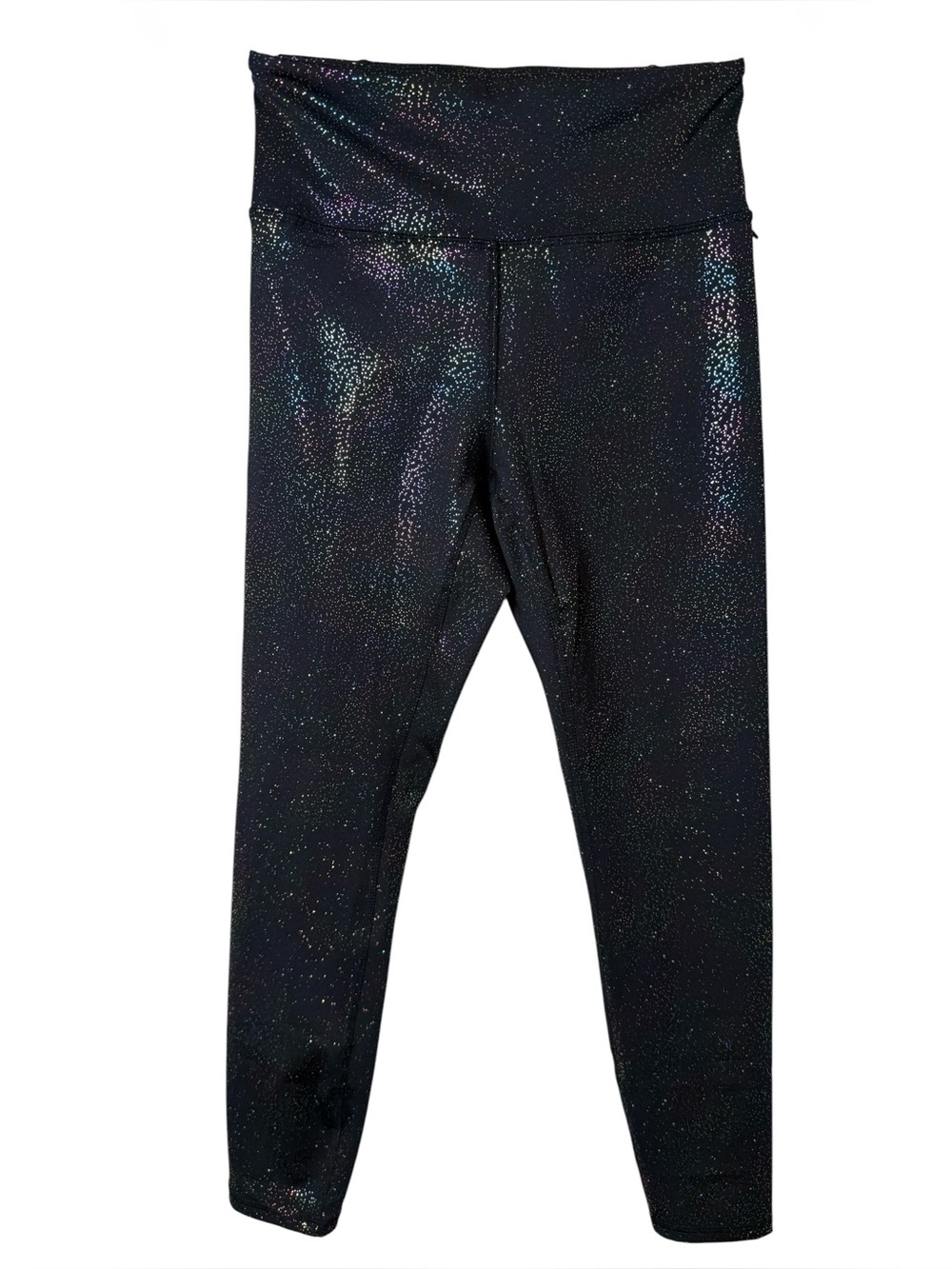 Wildfox Medium Black Iridescent Sparkle Leggings